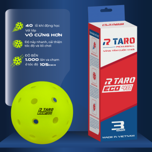 Bóng Pickleball Taro Eco 40