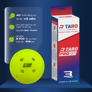 Bóng Pickleball Taro Pro 40