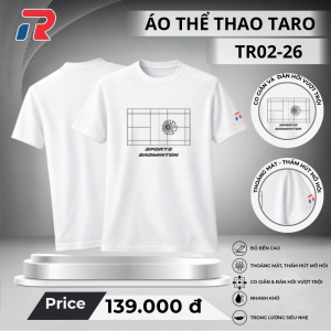 Áo thể thao Training Taro TR02-26 Nam