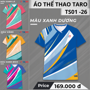 Áo thể thao Taro TS01-26 Nữ