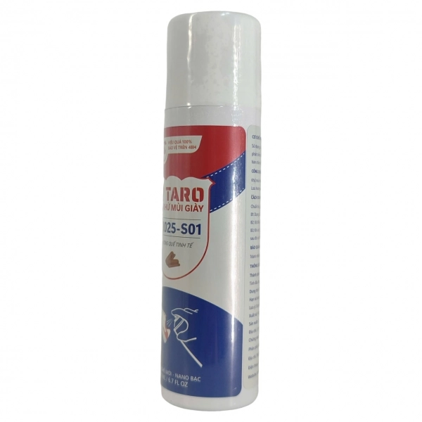 Bình xịt khử mùi giày Taro TR025-S01 (200ml)