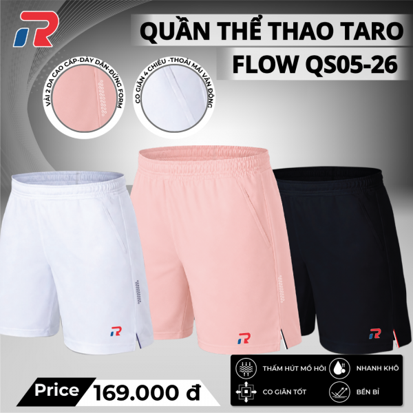 Quần thể thao Taro Flow QS05-26 Nam