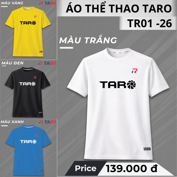 Áo thể thao Training Taro TR01-26 Nữ