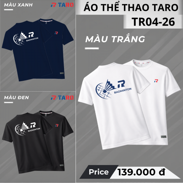 Áo thể thao Training Taro Rush TR04-26 Nữ