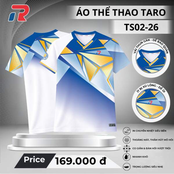 Áo thể thao Taro TS02-26 Nữ