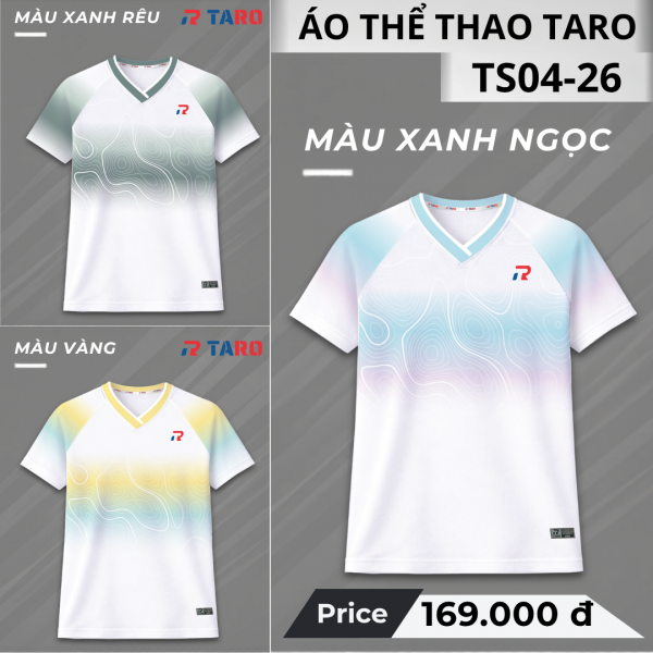 Áo thể thao Taro Lightning TS04-26 Nam