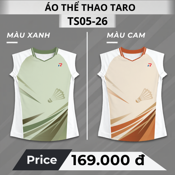 Áo thể thao Taro Harvest TS05-26  Nữ