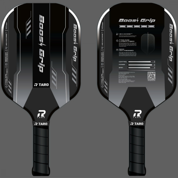 Vợt Pickleball Taro Boost grip PTR01-2601