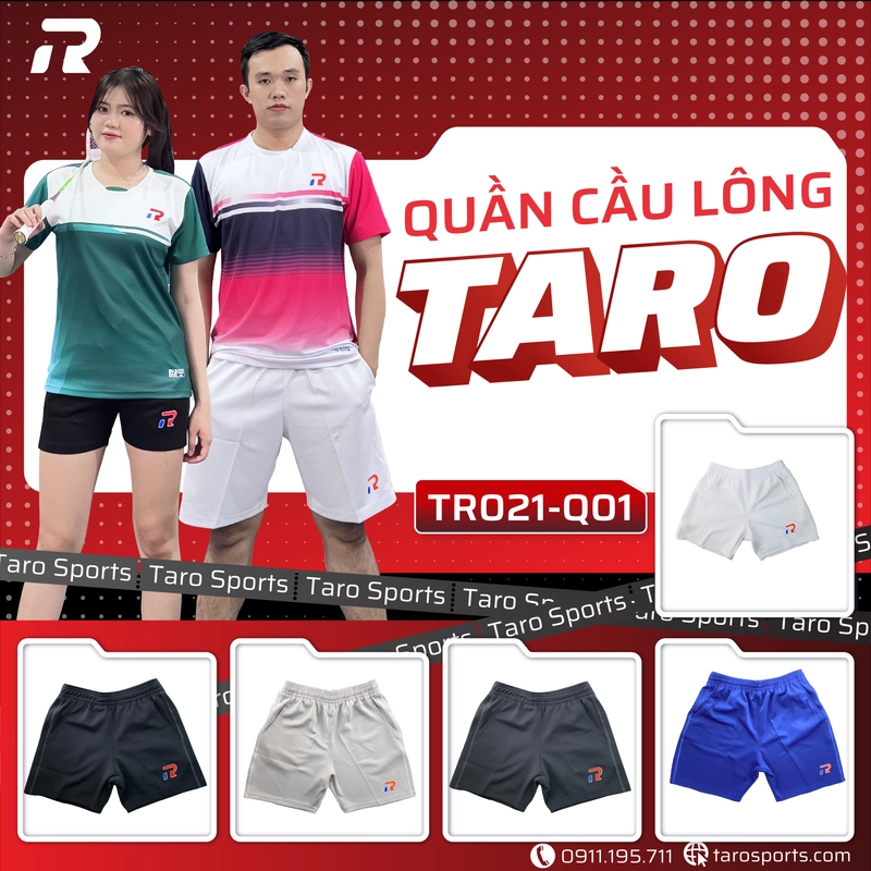 Quần cầu lông Taro